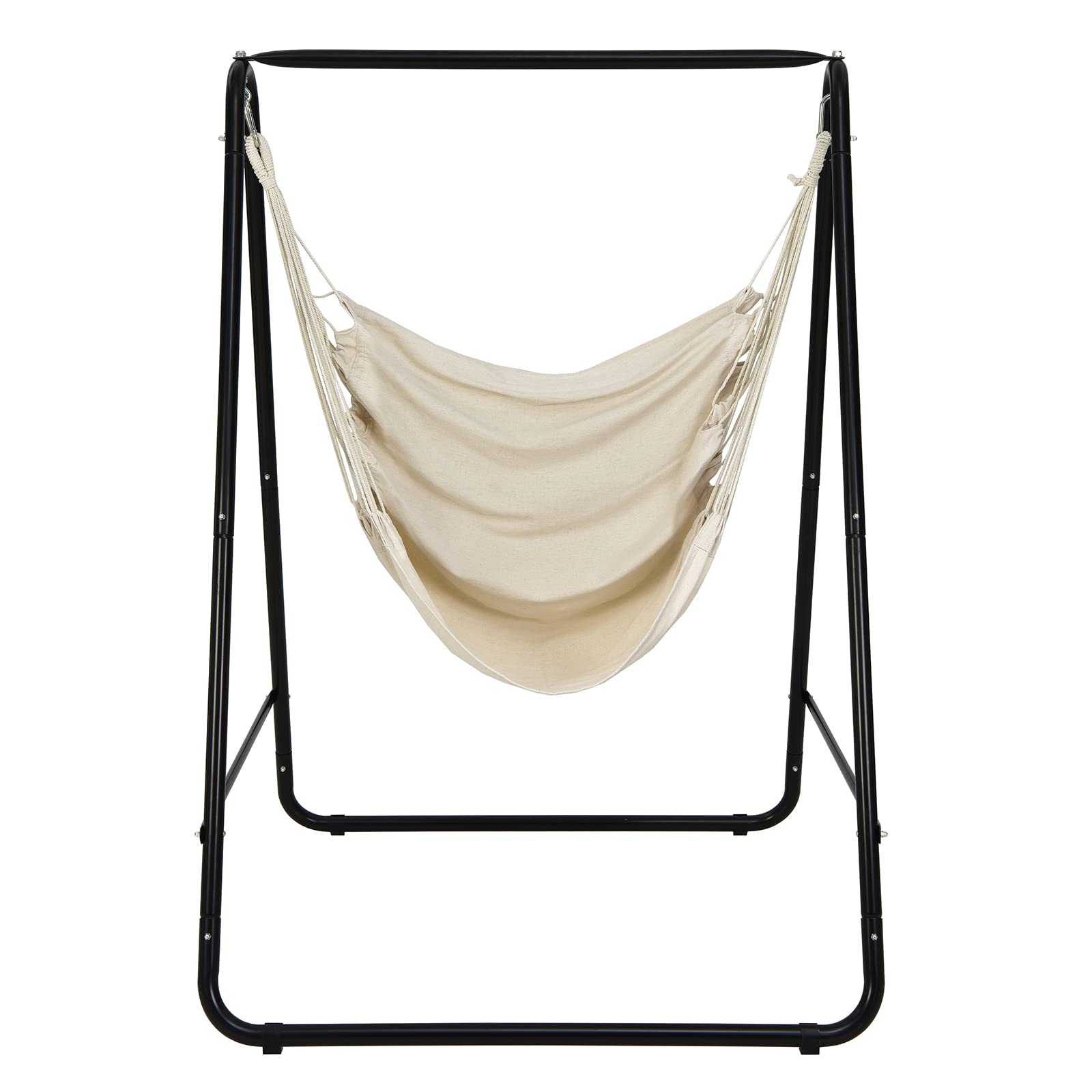 Tangkula Hammock with Stand Included, Freestanding Hammock Chair